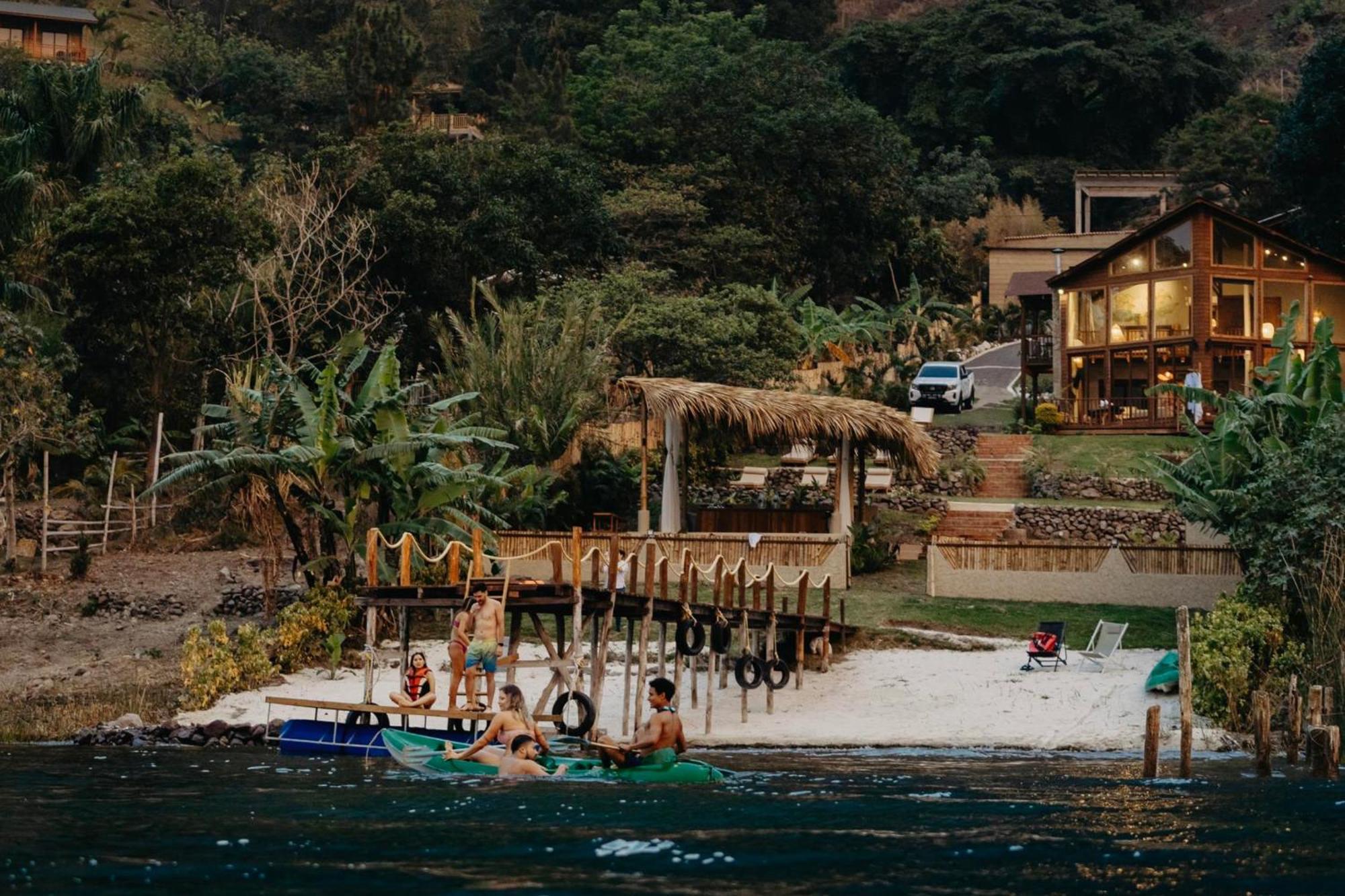 Casa Pompeya Atitlan Villa San Marcos La Laguna Buitenkant foto